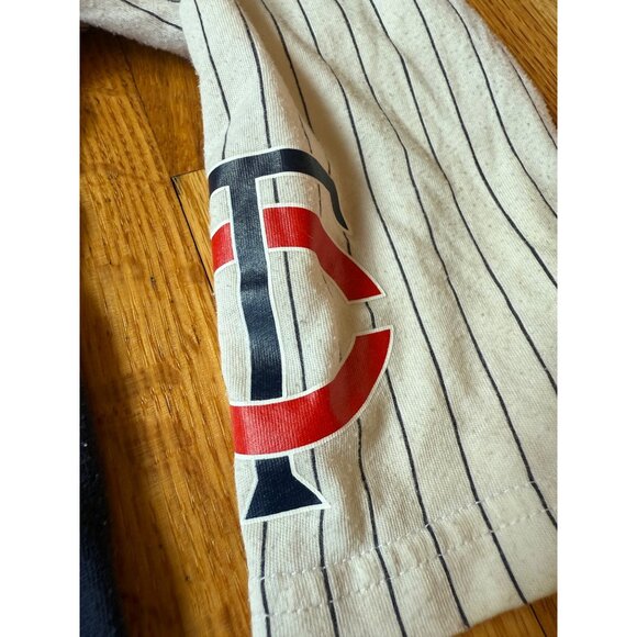 Victorias Secret Pink MLB Minnesota Twins Raglan Shirt Womens L - Picture 4 of 10